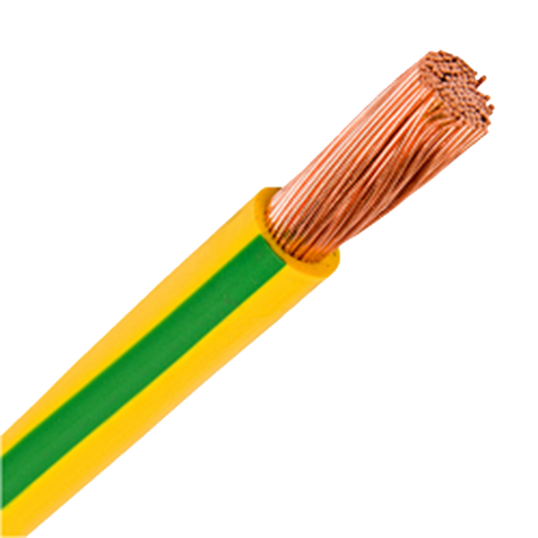 Copper Cable with Green/Yellow Insulation