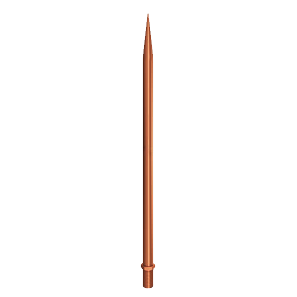 Copper Pointed Taper Air Rod